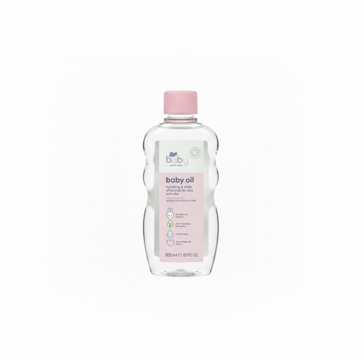 Boots Baby Oil 300mL